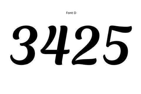 Custom 8x12 Brighton Brushed Aluminum House Number Sign – Modern Architectural Address Plaque