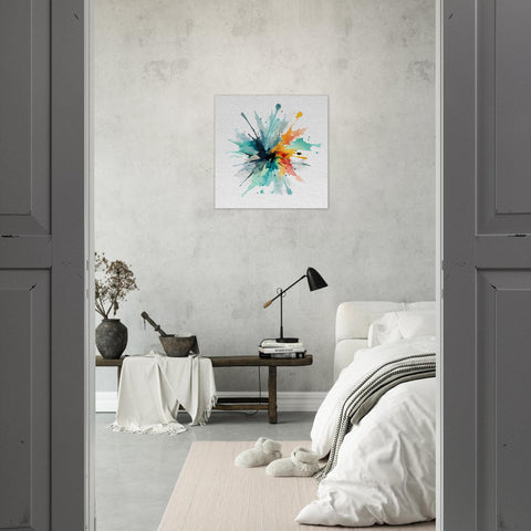 Domain Expansion Aluminum Print - Modern Wall Art, Vibrant & Crisp - Unique Home Decor Gift