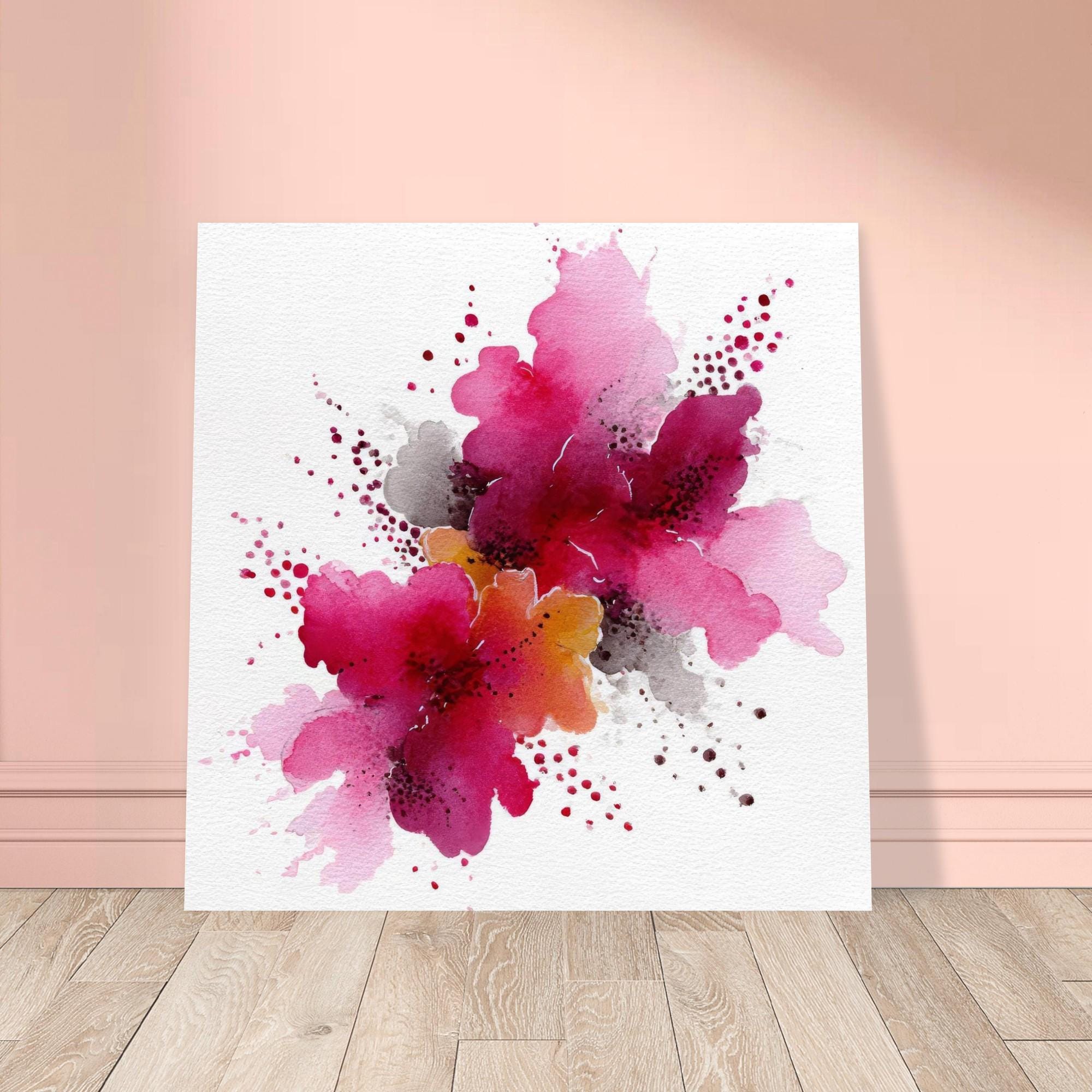 Emotional Outburst Aluminum Print - Modern Art Decor, Vibrant Abstract Wall Art, Unique Gift for Art Lovers