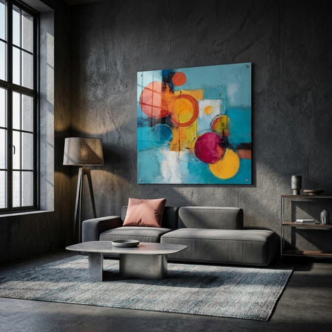 Modern Forms - Aluminum Print - Minimalist Wall Art, Contemporary Decor, Textured Illusion, Gift for Art Lover