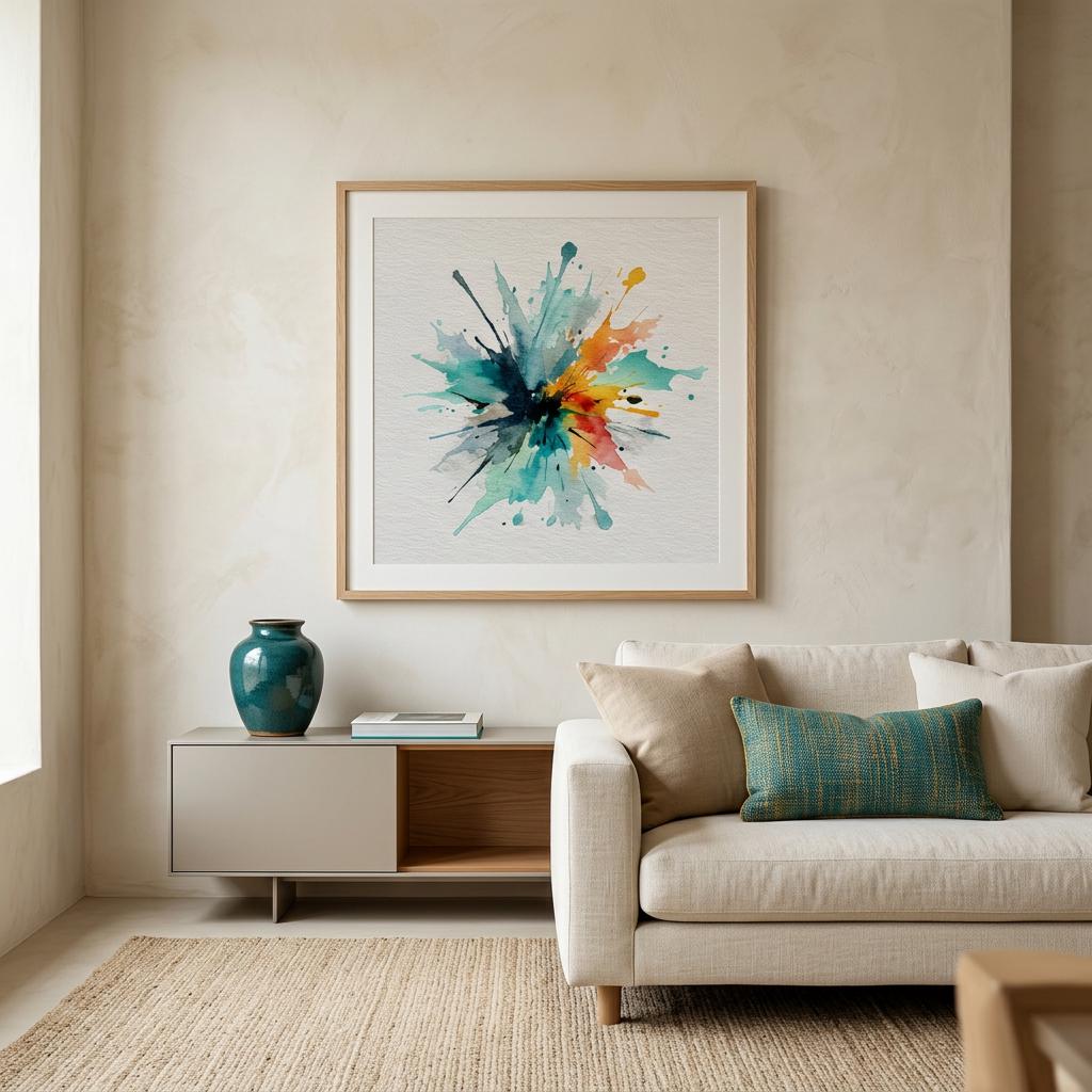 Domain Expansion Aluminum Print - Modern Wall Art, Vibrant & Crisp - Unique Home Decor Gift
