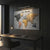 Our World – Metallic Edition | 28×40 Panoramic Brushed Aluminum Map Silver Metal Art | Modern World Map Wall Decor | Unique Home Accent